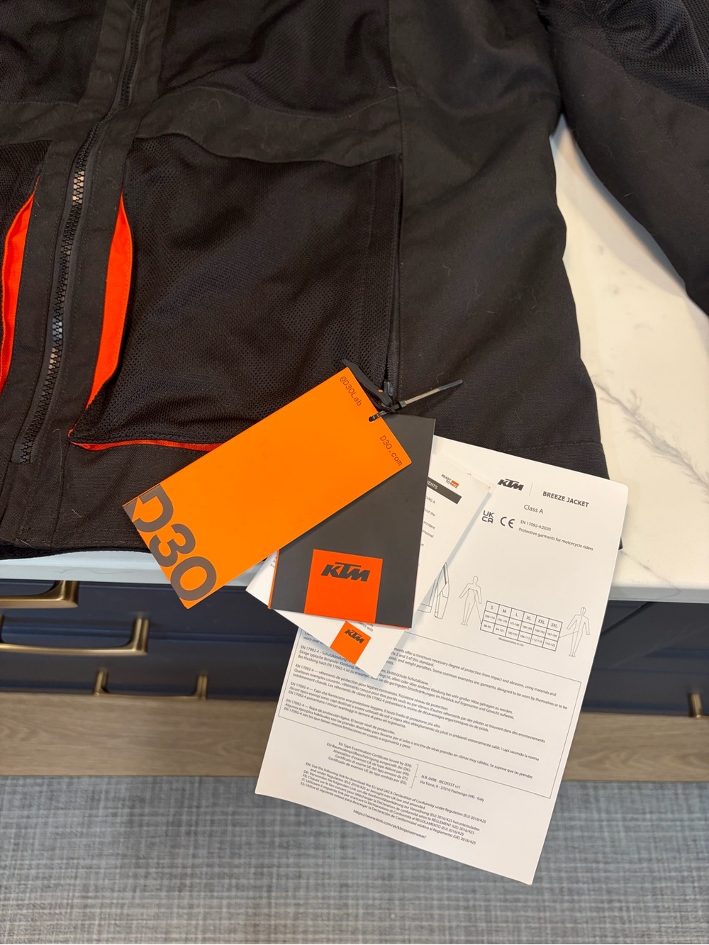 KTM Motorcycle Jacket - Picture 5 of 9
